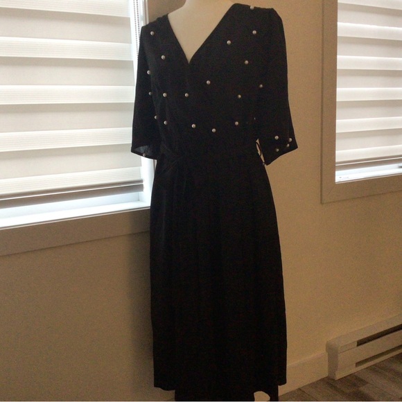 Black 14-16 Dress Like new - Picture 3 of 4